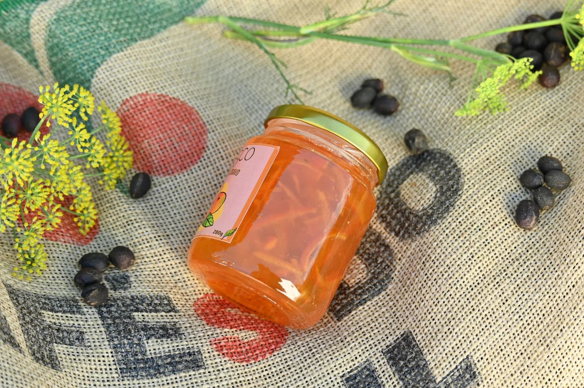 Geleia de Limões Cravos 280gr